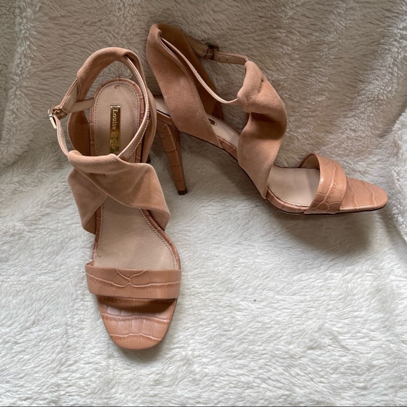 Louise et Cie Kalkin Demur Pink heels size 9.5 - Picture 5 of 6